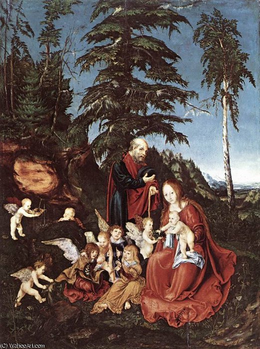 WikiOO.org – 美術百科全書 - 繪畫，作品 Lucas Cranach The Elder -  无 (8527)