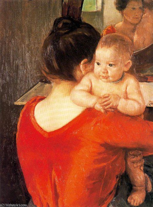Wikioo.org - The Encyclopedia of Fine Arts - Painting, Artwork by Mary Stevenson Cassatt - untitled (2887)