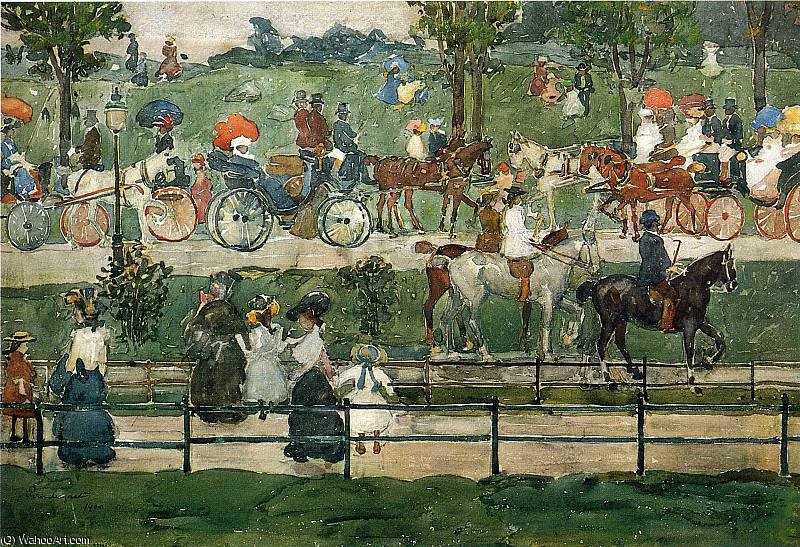 Wikioo.org - The Encyclopedia of Fine Arts - Painting, Artwork by Maurice Brazil Prendergast - untitled (7166)