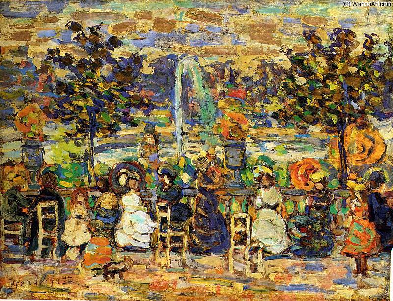 Wikioo.org - The Encyclopedia of Fine Arts - Painting, Artwork by Maurice Brazil Prendergast - untitled (2490)