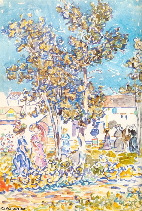 Wikioo.org - The Encyclopedia of Fine Arts - Painting, Artwork by Maurice Brazil Prendergast - untitled (3204)