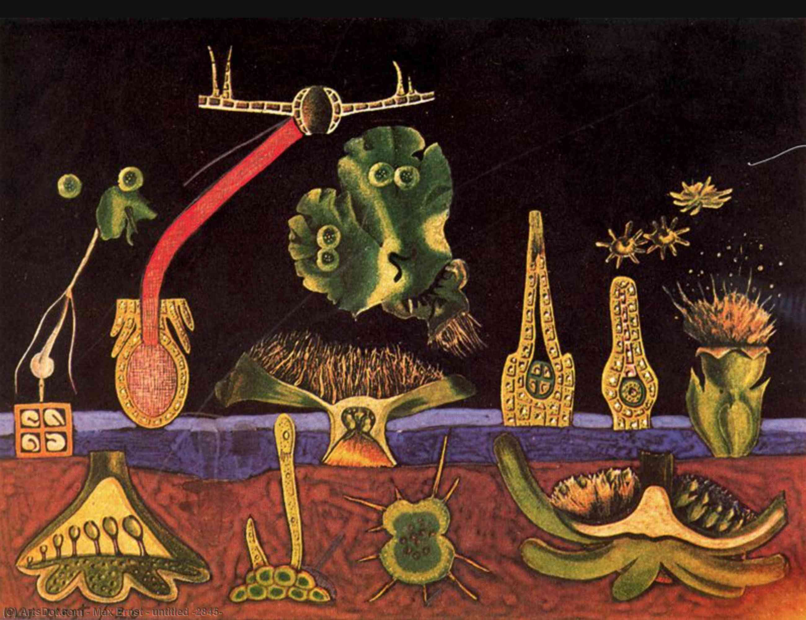 Wikioo.org - Die Enzyklopädie bildender Kunst - Malerei, Kunstwerk von Max Ernst - ohne titel 2845