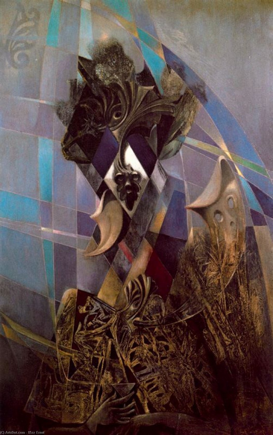 Wikioo.org - The Encyclopedia of Fine Arts - Painting, Artwork by Max Ernst - untitled (8170)