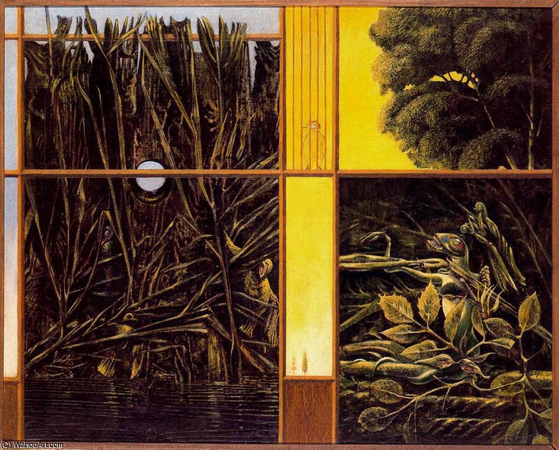 Wikioo.org – L'Encyclopédie des Beaux Arts - Peinture, Oeuvre de Max Ernst - sanstitre 7510