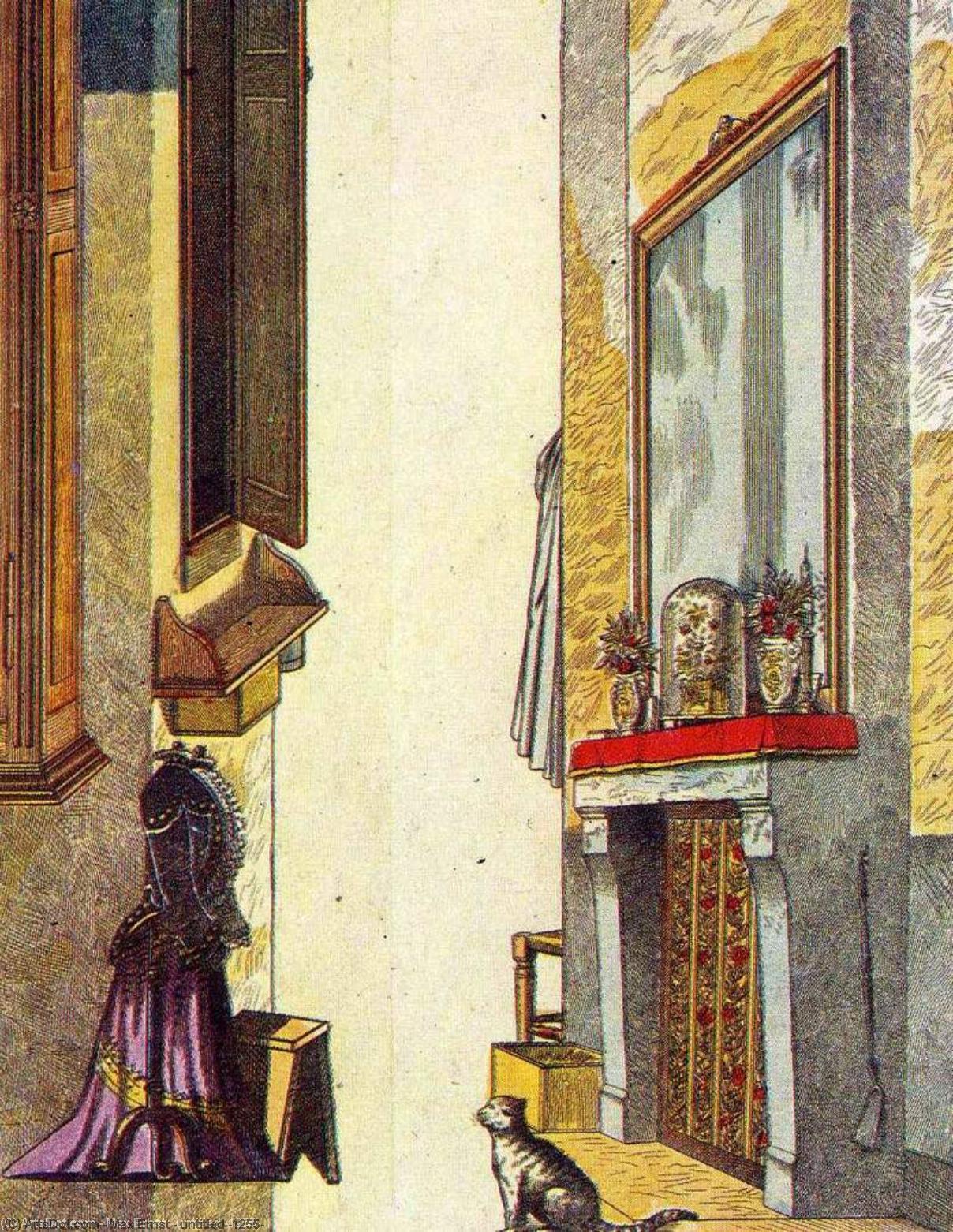 Wikioo.org - สารานุกรมวิจิตรศิลป์ - จิตรกรรม Max Ernst - untitled (1255)
