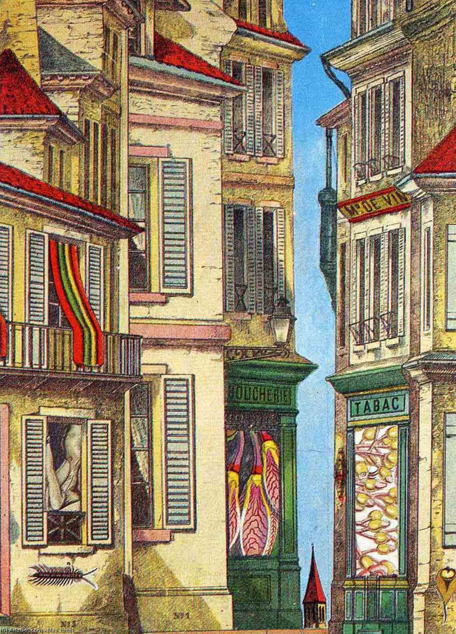 Wikioo.org – La Enciclopedia de las Bellas Artes - Pintura, Obras de arte de Max Ernst - Sin título 6074