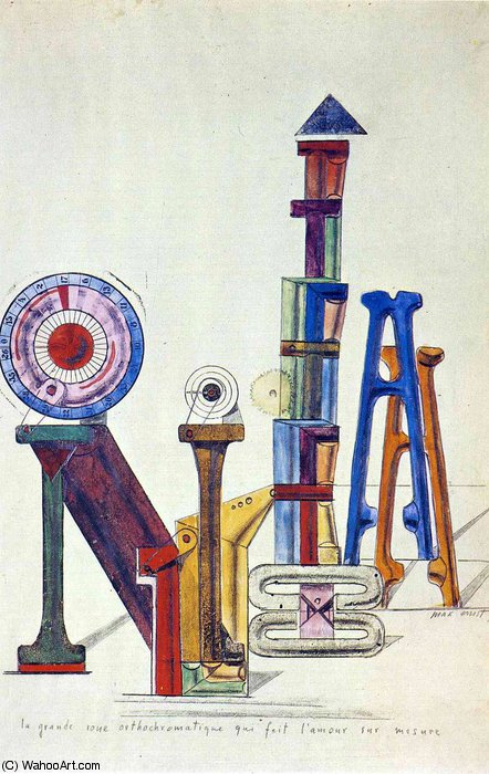 Wikioo.org - Die Enzyklopädie bildender Kunst - Malerei, Kunstwerk von Max Ernst - ohne titel (6183)