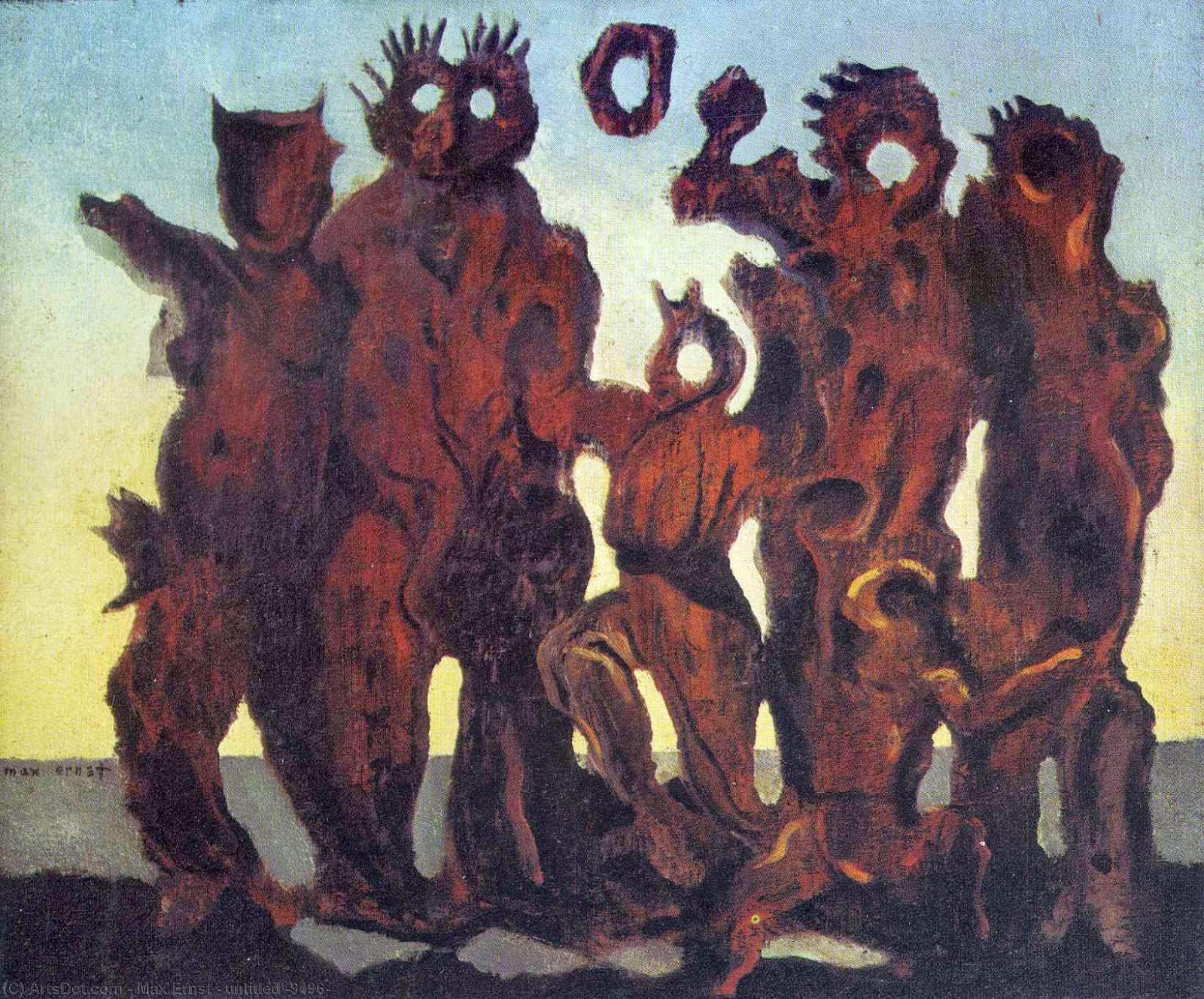 Wikioo.org - The Encyclopedia of Fine Arts - Painting, Artwork by Max Ernst - untitled (9496)