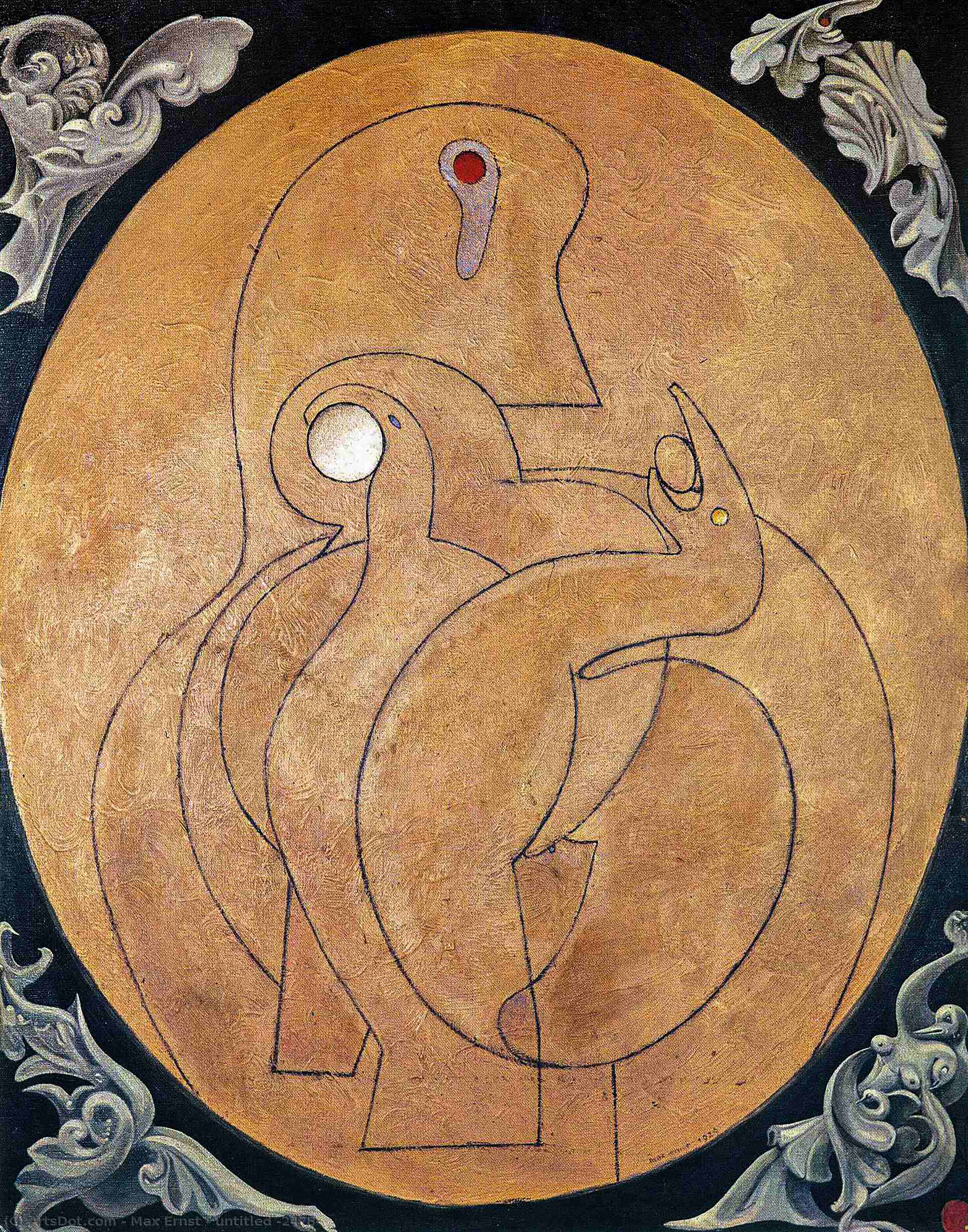 Wikioo.org - Bách khoa toàn thư về mỹ thuật - Vẽ tranh, Tác phẩm nghệ thuật Max Ernst - untitled (2478)
