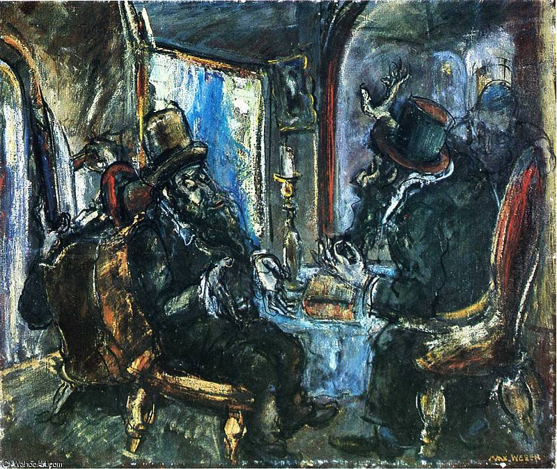 Wikioo.org - The Encyclopedia of Fine Arts - Painting, Artwork by Max Weber - untitled (2592)