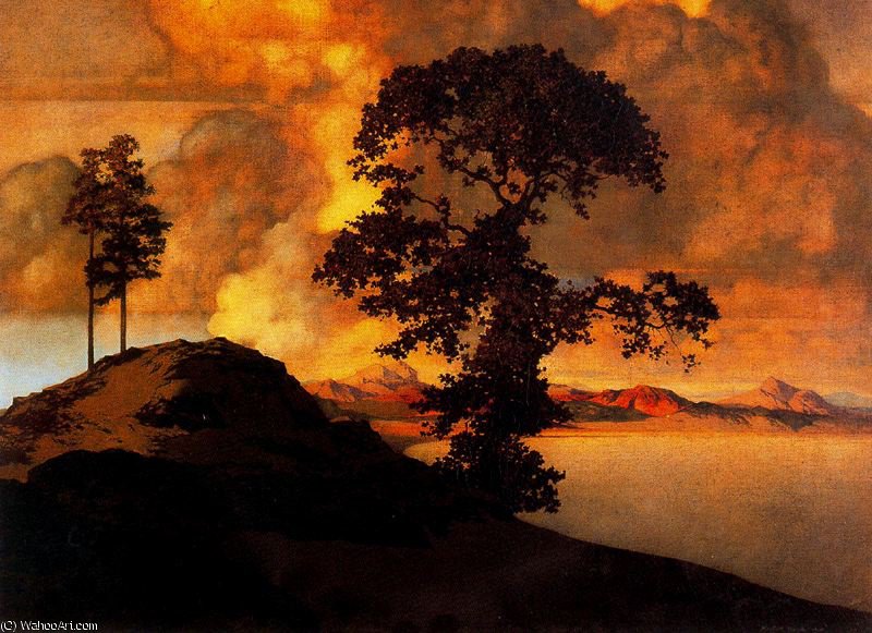 Wikioo.org - The Encyclopedia of Fine Arts - Painting, Artwork by Maxfield Parrish - untitled (3624)