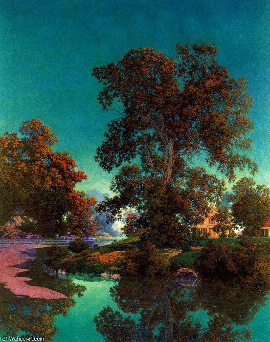 Wikioo.org - The Encyclopedia of Fine Arts - Painting, Artwork by Maxfield Parrish - untitled (2296)
