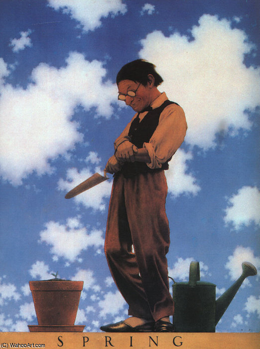 Wikioo.org - The Encyclopedia of Fine Arts - Painting, Artwork by Maxfield Parrish - untitled (9726)