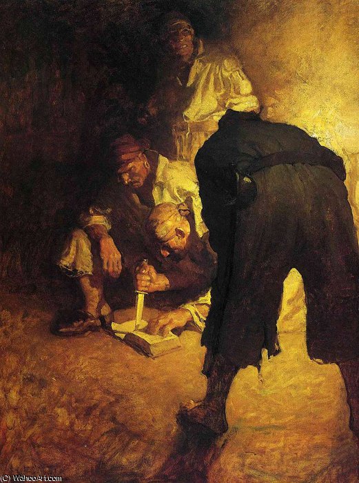 Wikioo.org – L'Encyclopédie des Beaux Arts - Peinture, Oeuvre de Nc Wyeth - sans titre (5868)