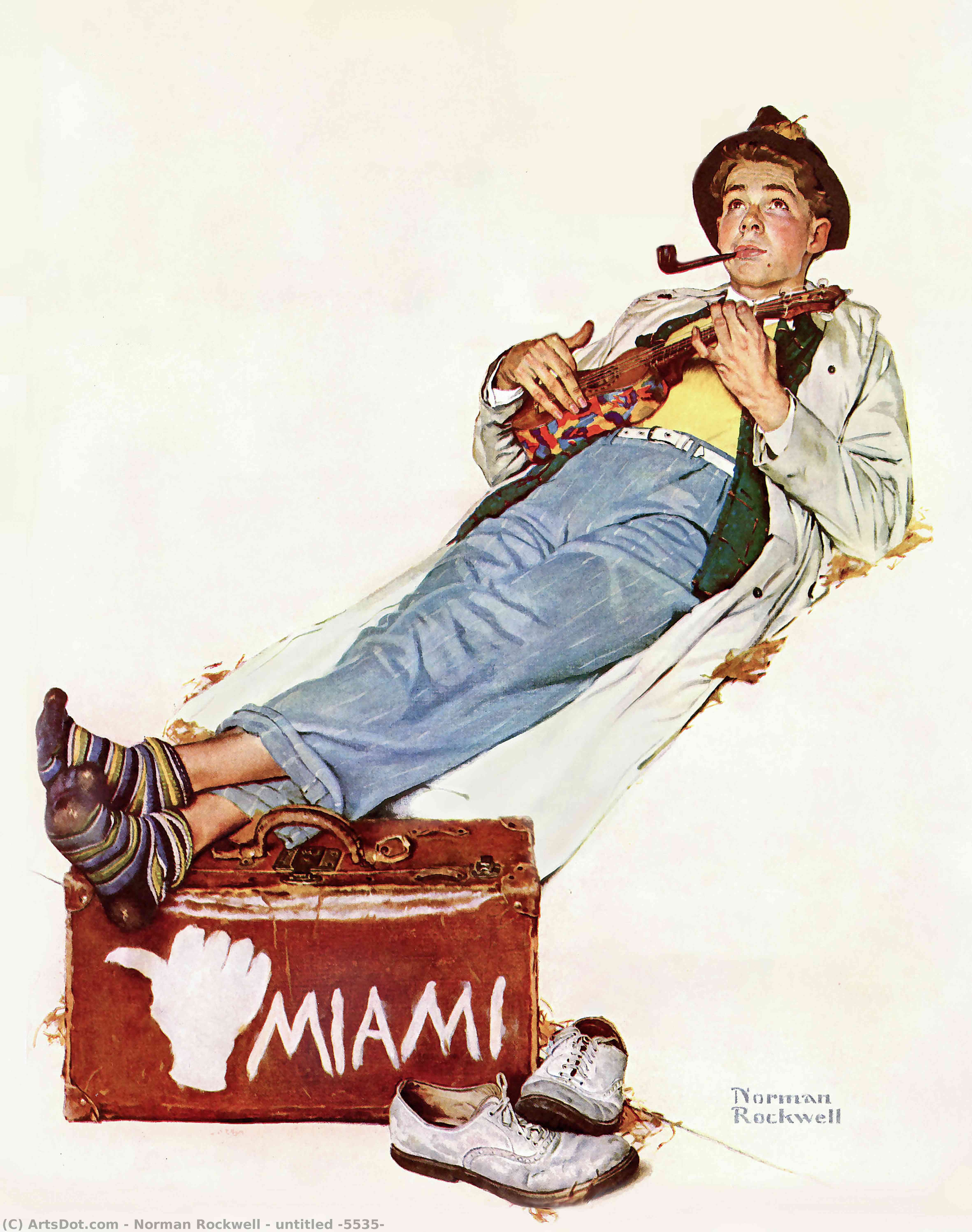 WikiOO.org - Enciclopedia of Fine Arts - Pictura, lucrări de artă Norman Rockwell - Miami