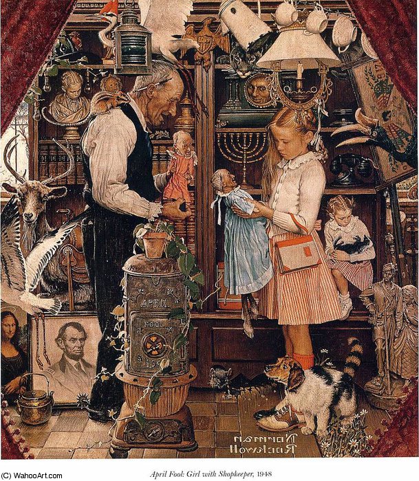 Wikioo.org - The Encyclopedia of Fine Arts - Painting, Artwork by Norman Rockwell - untitled (3114)