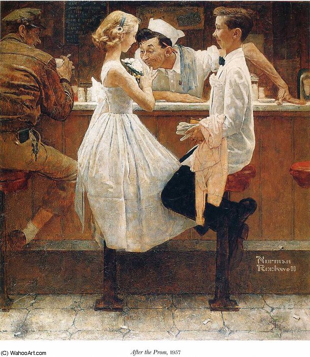 Wikioo.org - The Encyclopedia of Fine Arts - Painting, Artwork by Norman Rockwell - untitled (7905)