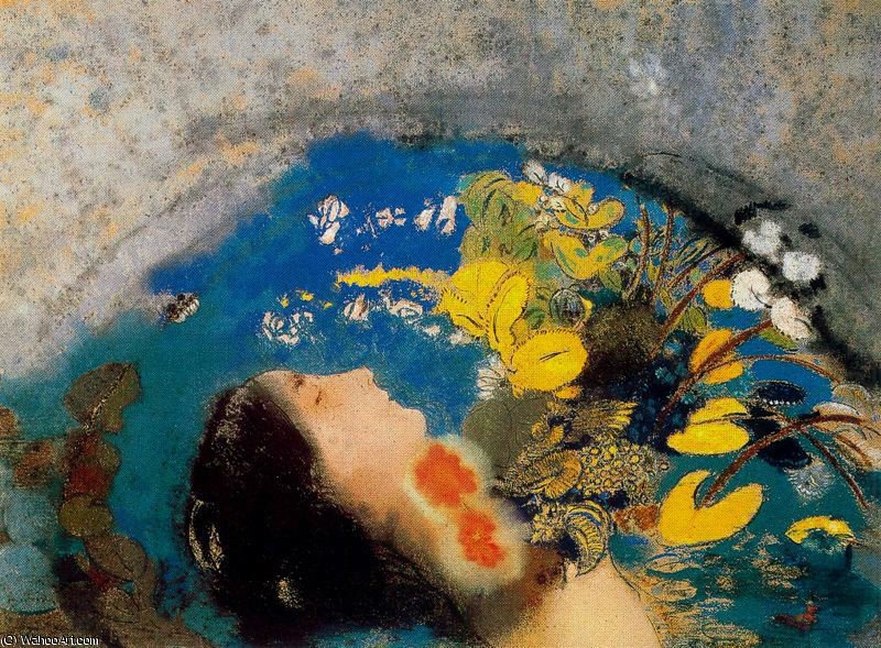 Wikioo.org – L'Enciclopedia delle Belle Arti - Pittura, Opere di Odilon Redon - untitled (6294)