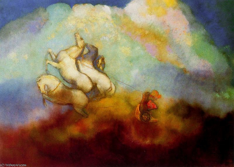 WikiOO.org - دایره المعارف هنرهای زیبا - نقاشی، آثار هنری Odilon Redon - untitled (4602)