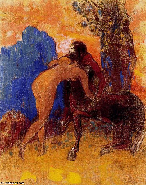 Wikioo.org - The Encyclopedia of Fine Arts - Painting, Artwork by Odilon Redon - untitled (7267)