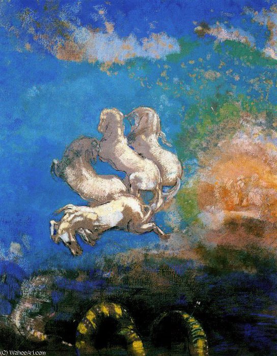Wikioo.org – L'Encyclopédie des Beaux Arts - Peinture, Oeuvre de Odilon Redon - Untitled (7596)