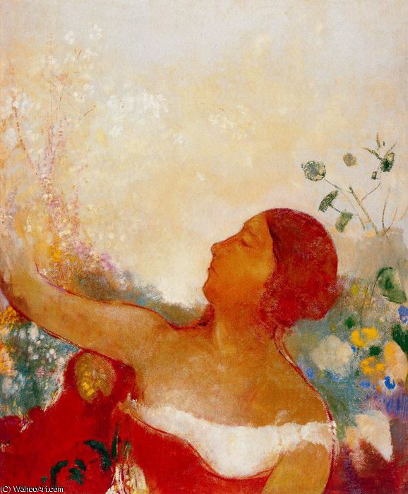 Wikioo.org - The Encyclopedia of Fine Arts - Painting, Artwork by Odilon Redon - untitled (4277)