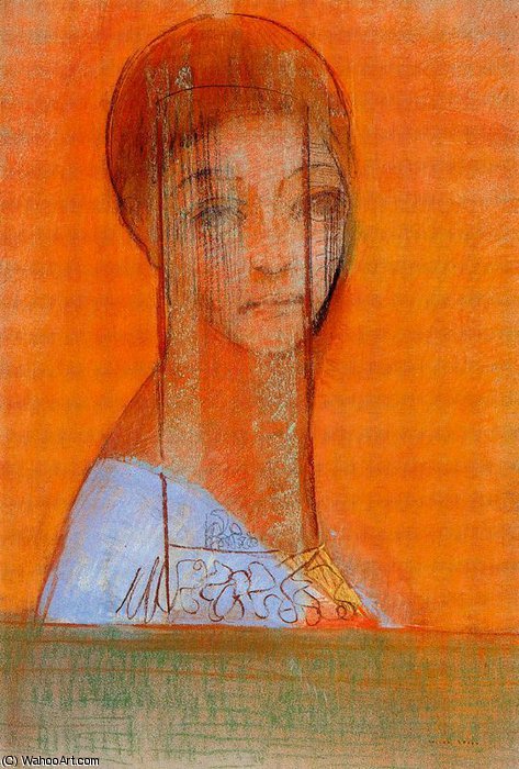 Wikioo.org - The Encyclopedia of Fine Arts - Painting, Artwork by Odilon Redon - untitled (9018)
