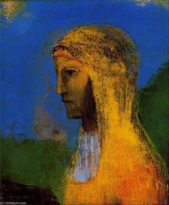Wikioo.org - The Encyclopedia of Fine Arts - Painting, Artwork by Odilon Redon - untitled (3356)