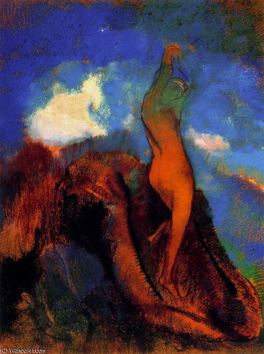 Wikioo.org - The Encyclopedia of Fine Arts - Painting, Artwork by Odilon Redon - untitled (7394)