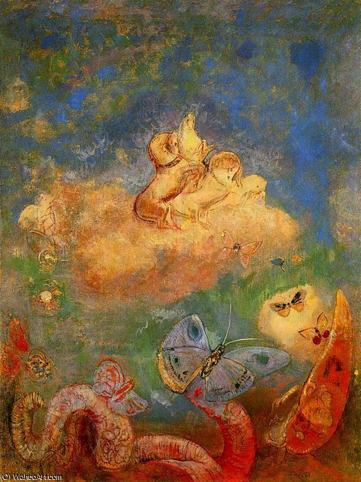 Wikioo.org - The Encyclopedia of Fine Arts - Painting, Artwork by Odilon Redon - untitled (3127)