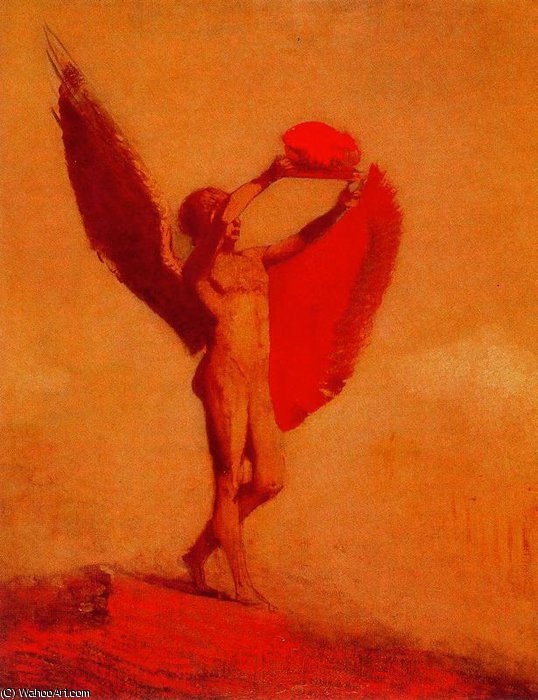 Wikioo.org – L'Enciclopedia delle Belle Arti - Pittura, Opere di Odilon Redon - untitled (5848)