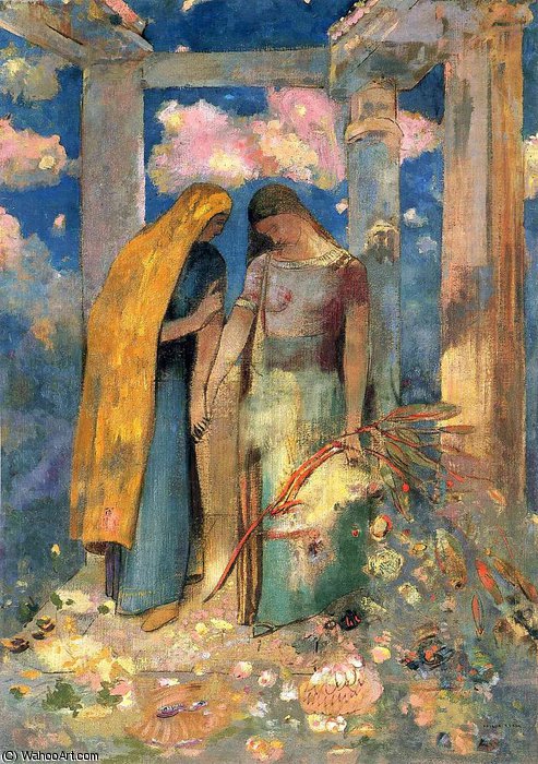 Wikioo.org - The Encyclopedia of Fine Arts - Painting, Artwork by Odilon Redon - untitled (143)