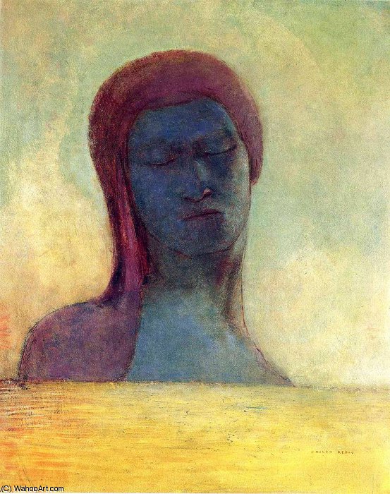 Wikioo.org - The Encyclopedia of Fine Arts - Painting, Artwork by Odilon Redon - untitled (9748)