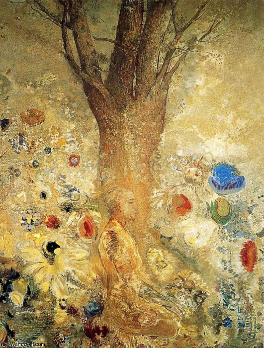 Wikioo.org - The Encyclopedia of Fine Arts - Painting, Artwork by Odilon Redon - untitled (9994)