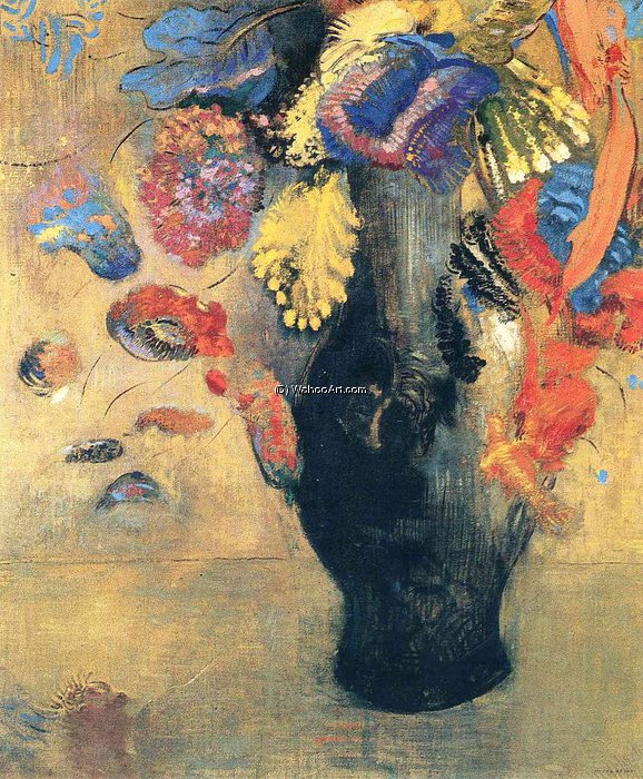 Wikioo.org - The Encyclopedia of Fine Arts - Painting, Artwork by Odilon Redon - untitled (7827)