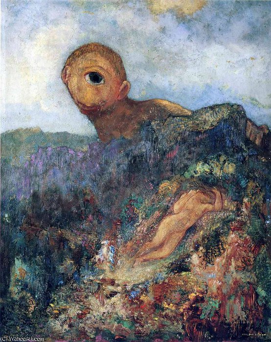 Wikioo.org – L'Encyclopédie des Beaux Arts - Peinture, Oeuvre de Odilon Redon - Untitled (8107)