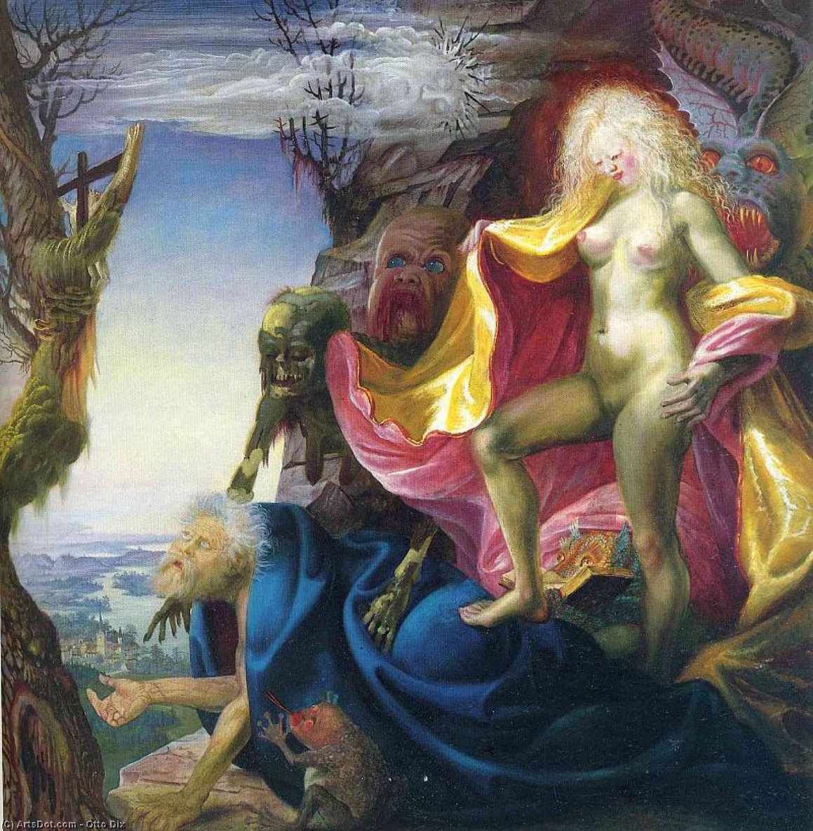 Wikioo.org - The Encyclopedia of Fine Arts - Painting, Artwork by Otto Dix - untitled (94)