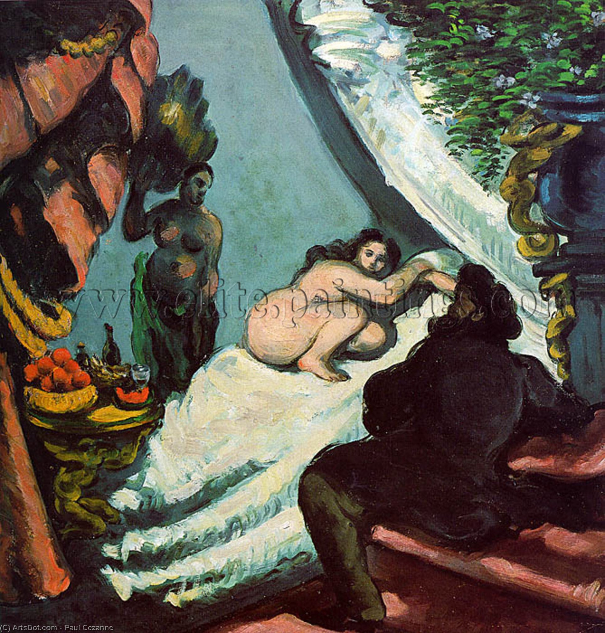 Wikioo.org - สารานุกรมวิจิตรศิลป์ - จิตรกรรม Paul Cezanne - untitled (2863)