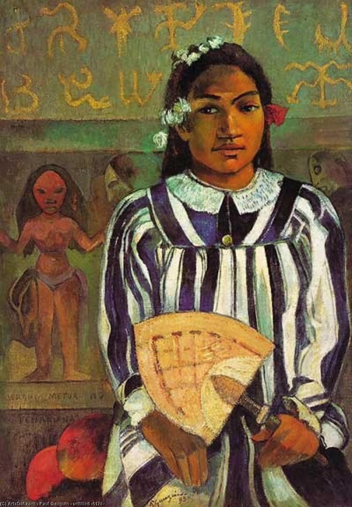 WikiOO.org - 百科事典 - 絵画、アートワーク Paul Gauguin - 無題 5176