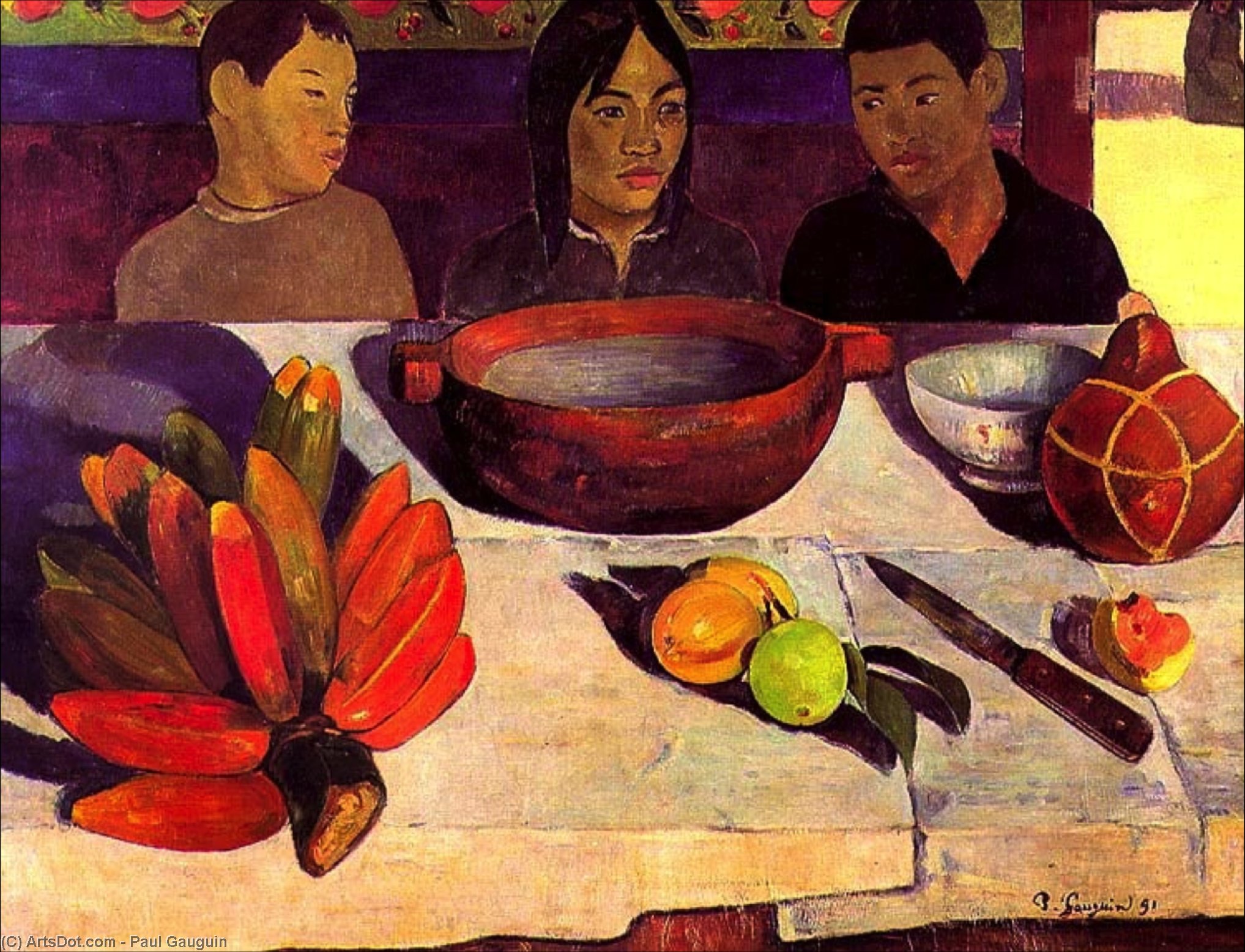 Wikioo.org - สารานุกรมวิจิตรศิลป์ - จิตรกรรม Paul Gauguin - untitled (2036)