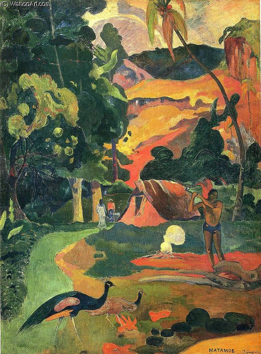 WikiOO.org - אנציקלופדיה לאמנויות יפות - ציור, יצירות אמנות Paul Gauguin - untitled (5259)