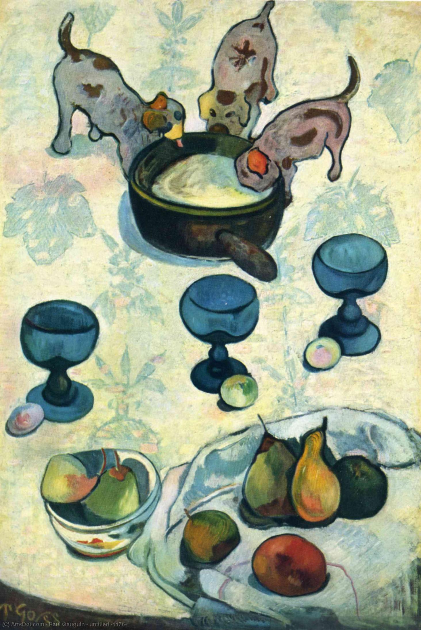 Wikioo.org - The Encyclopedia of Fine Arts - Painting, Artwork by Paul Gauguin - untitled (1176)