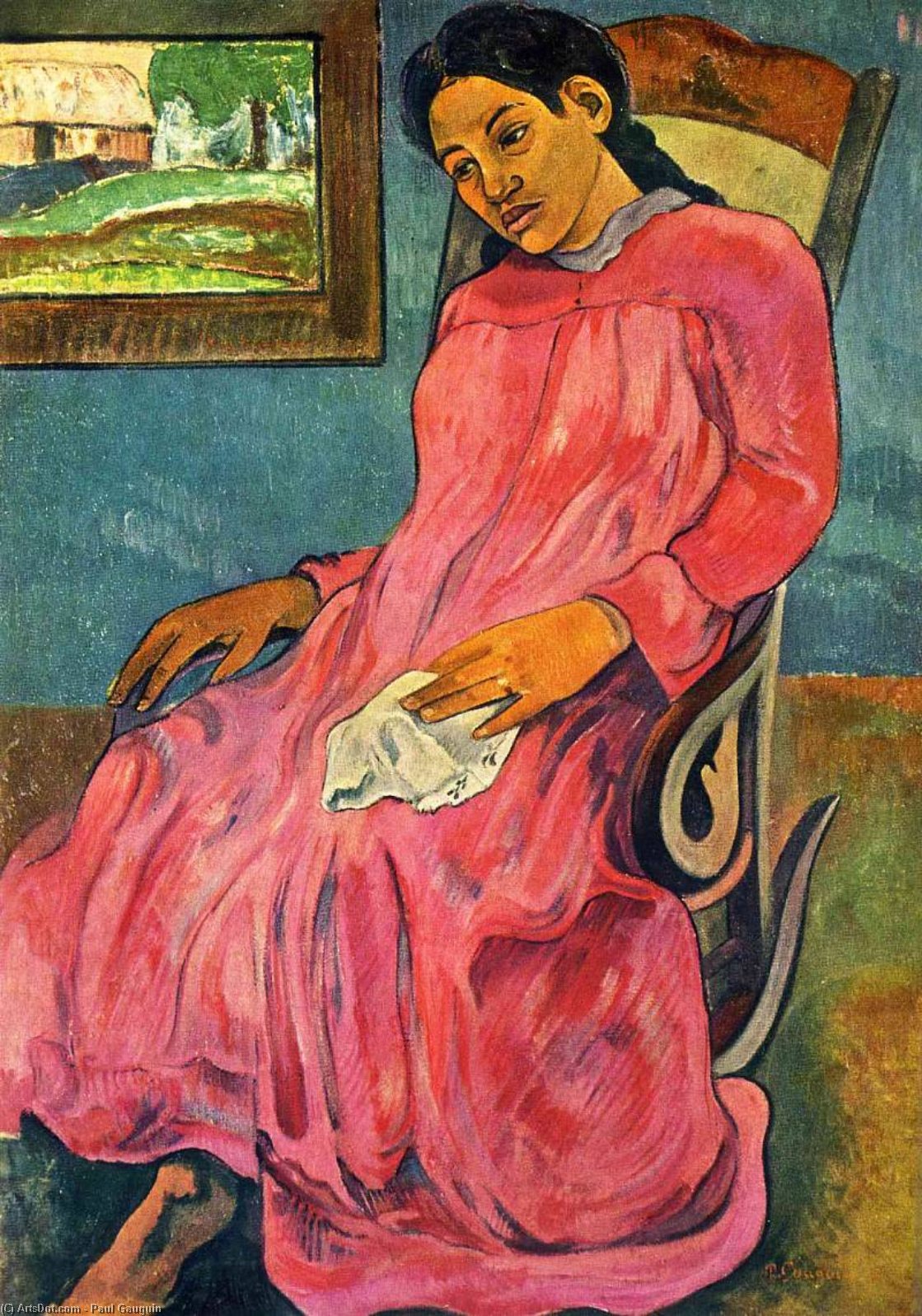 Wikioo.org - The Encyclopedia of Fine Arts - Painting, Artwork by Paul Gauguin - untitled (4472)