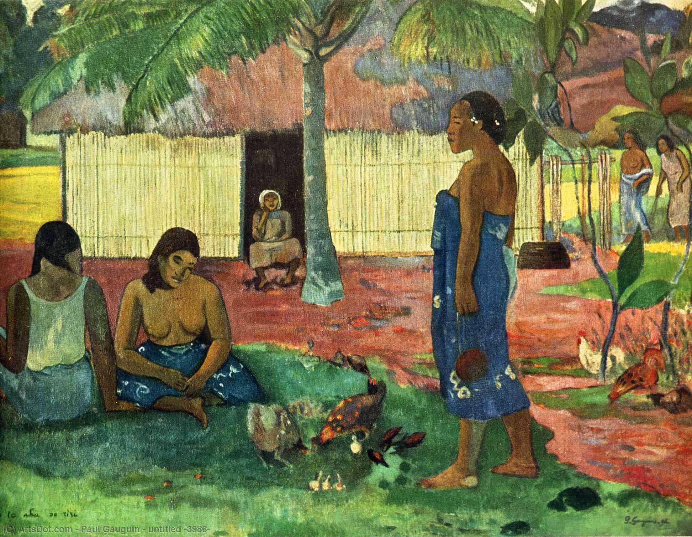 Wikioo.org - The Encyclopedia of Fine Arts - Painting, Artwork by Paul Gauguin - untitled (3986)