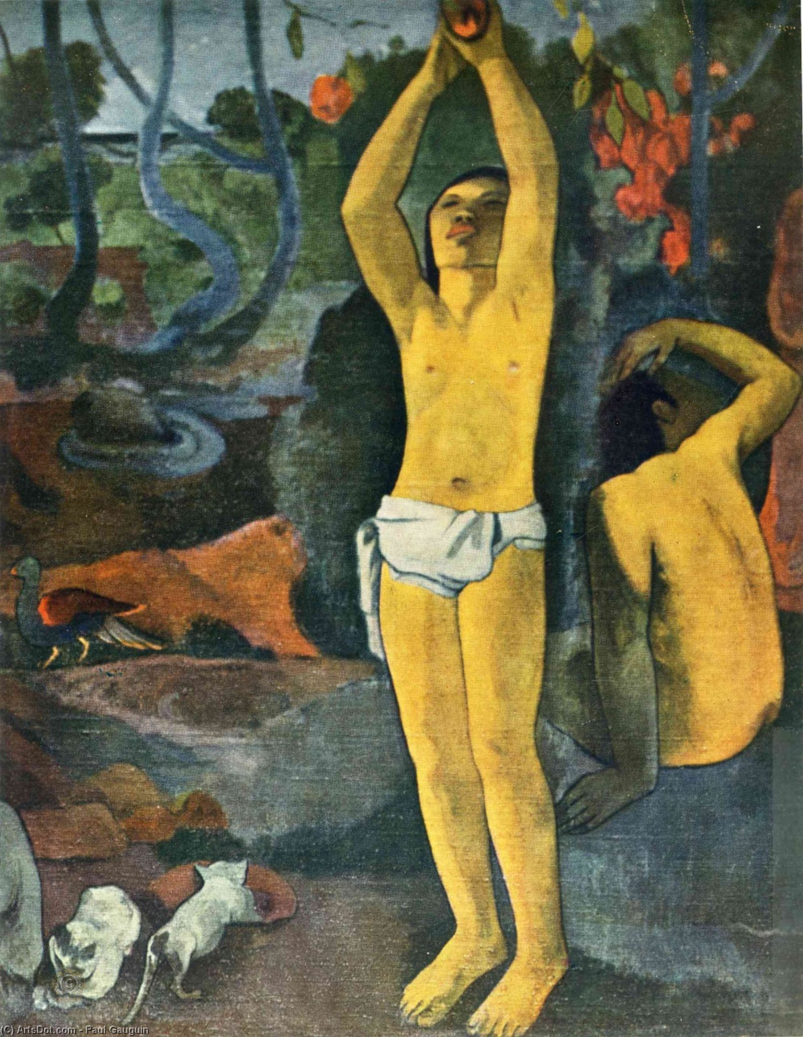 Wikioo.org - The Encyclopedia of Fine Arts - Painting, Artwork by Paul Gauguin - untitled (7518)
