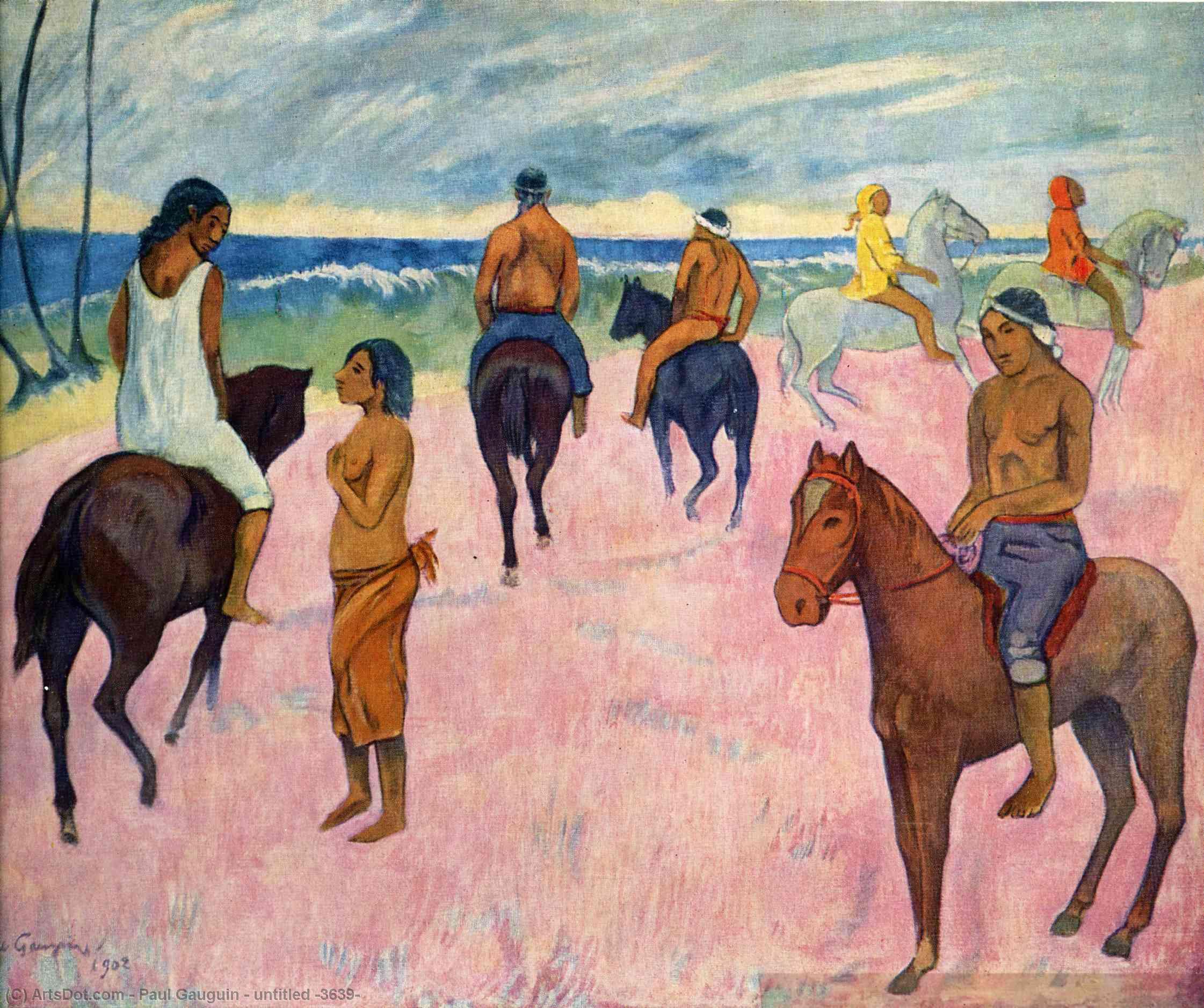 Wikioo.org - The Encyclopedia of Fine Arts - Painting, Artwork by Paul Gauguin - untitled (3639)