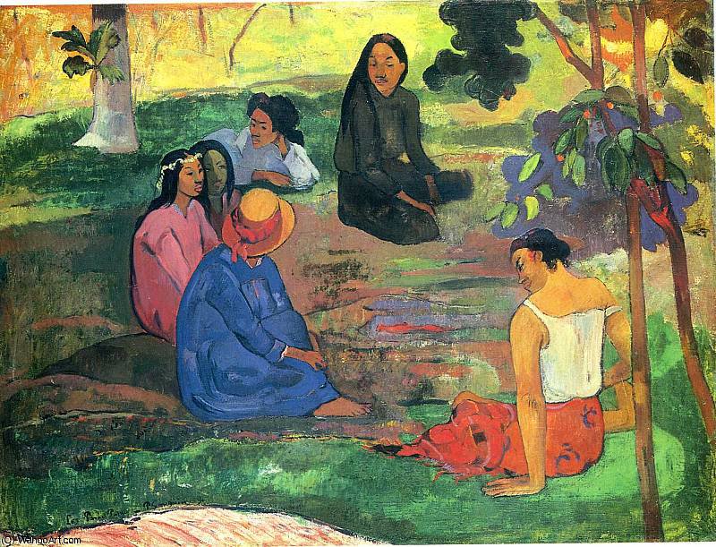 WikiOO.org - Енциклопедія образотворчого мистецтва - Живопис, Картини
 Paul Gauguin - untitled (7995)