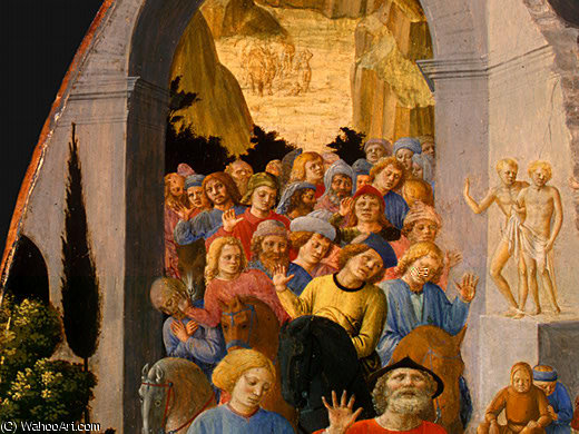 Wikioo.org - Bách khoa toàn thư về mỹ thuật - Vẽ tranh, Tác phẩm nghệ thuật Fra Filippo Lippi - The Adoration of the Magi (13)