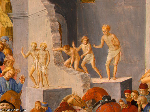 WikiOO.org - Enciclopedia of Fine Arts - Pictura, lucrări de artă Fra Filippo Lippi - The Adoration of the Magi (16)