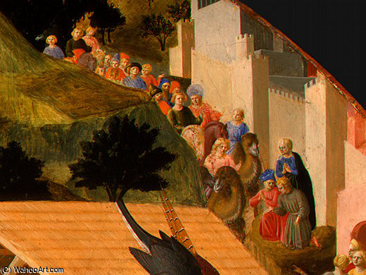 Wikioo.org - Die Enzyklopädie bildender Kunst - Malerei, Kunstwerk von Fra Filippo Lippi - Die Anbetung der Könige